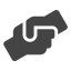 hands helping icon